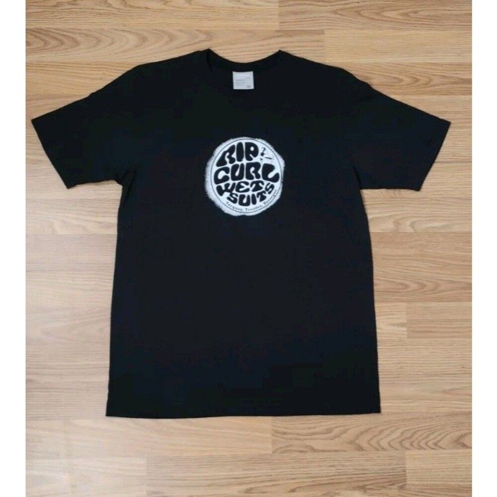 Rip Curl Wet Suits Graphic Tshirt Medium Torquay, Trestles, Hossegor Double Logo